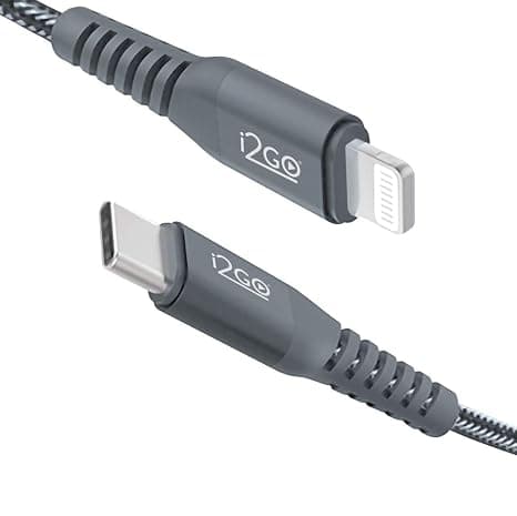 Cabo Lightning x Tipo-C | 1.2M 3A - i2go
