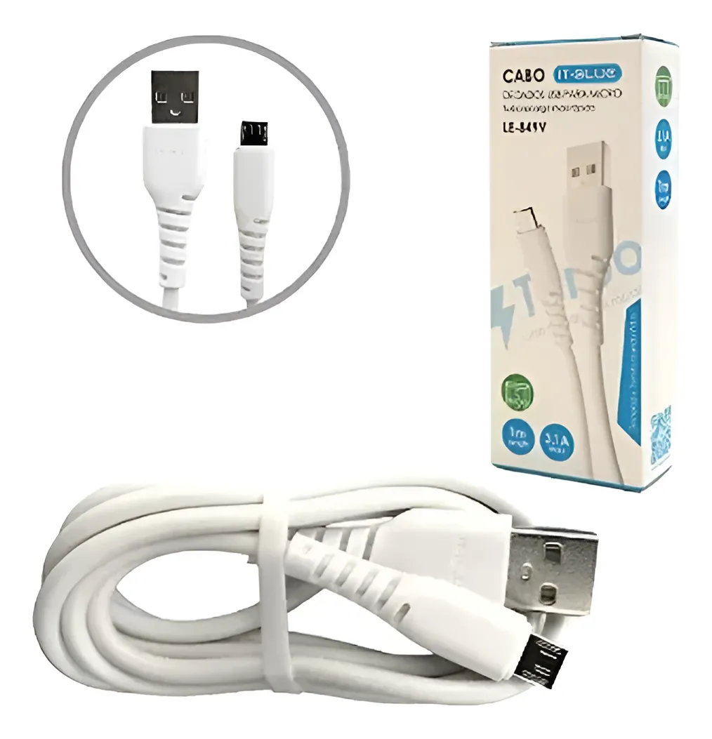 Cabo Micro-USB x USB | 1M 3.1A - ItBlue LE-849V