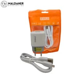 Kit de Carregamento Tipo-C Fonte USB + Cabo - AGOLD CA38-3